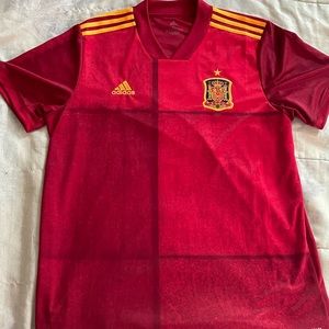 Mens Spain Soccer Jersey